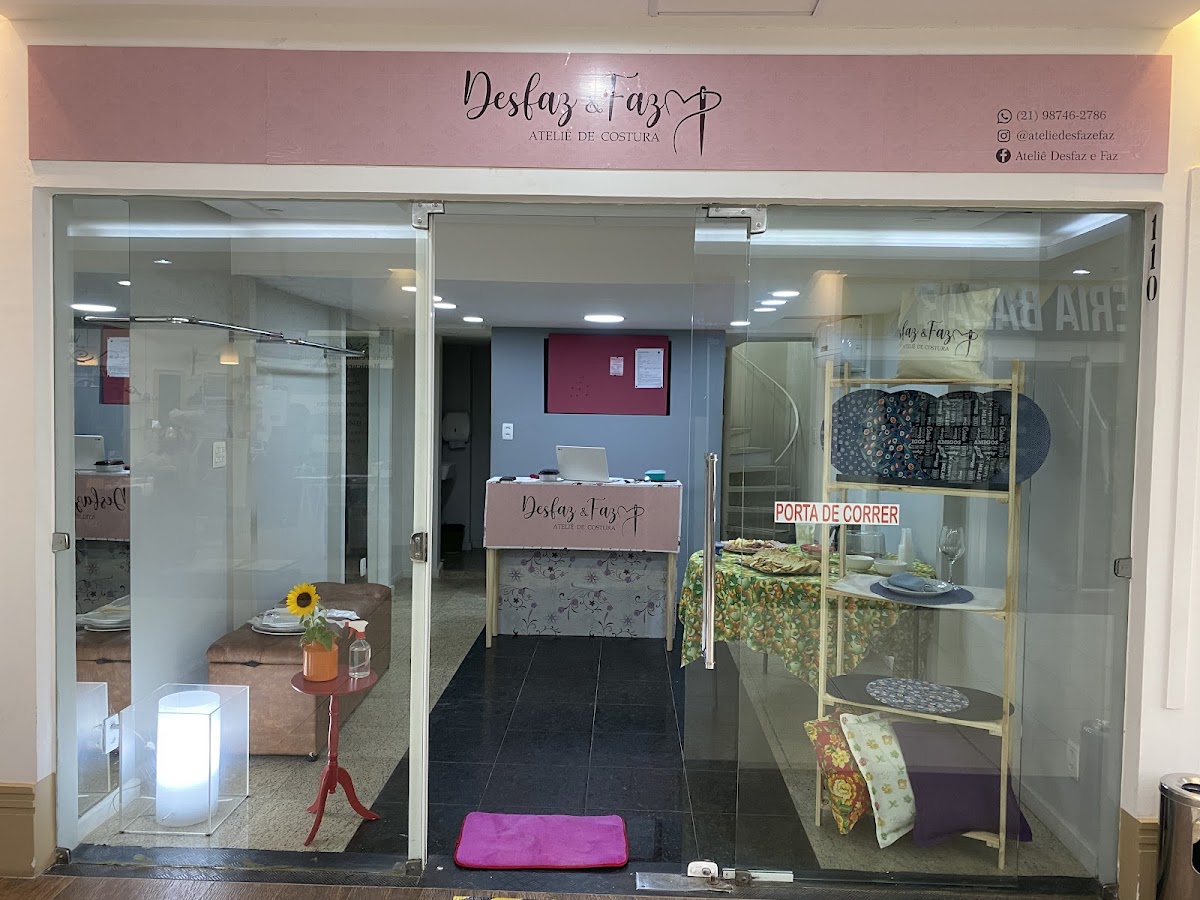 Ateliê de Costura Desfaz e Faz