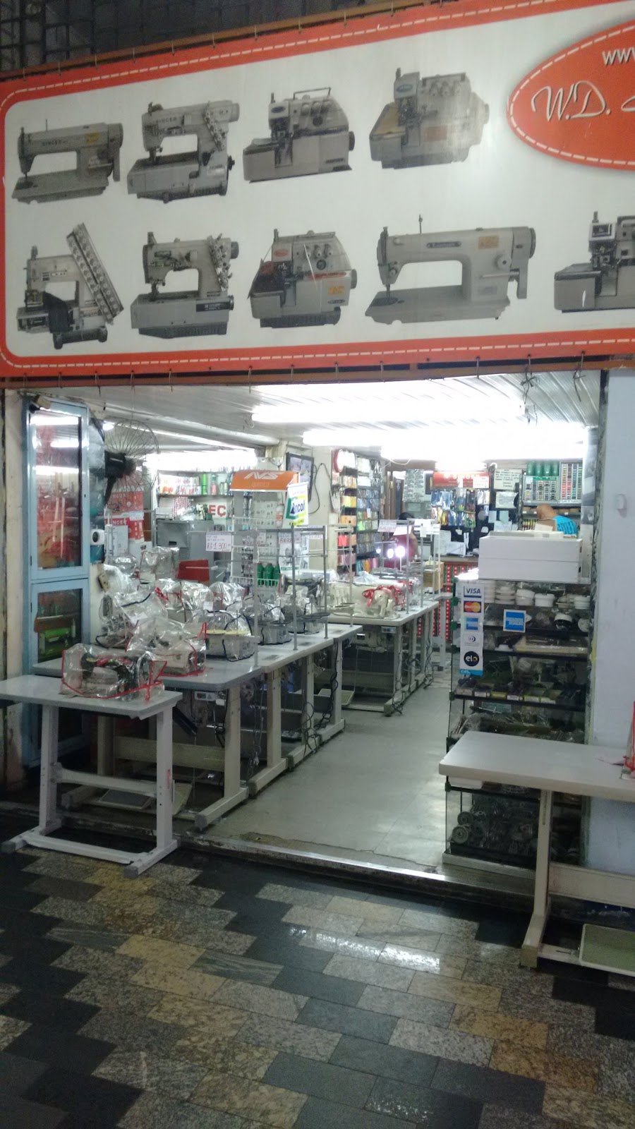 W.d. Máquinas de Costura