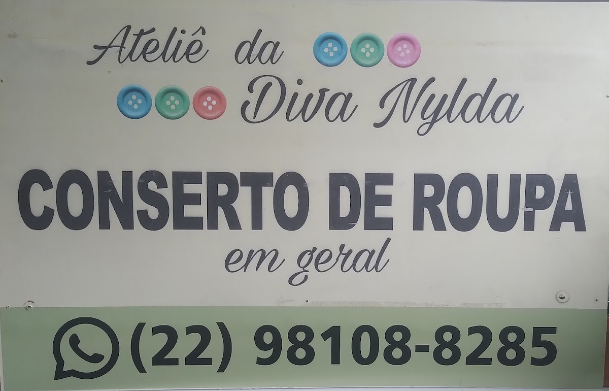 Diva's Divo's Dive's Ateliê - Conserto de Roupas Em Geral