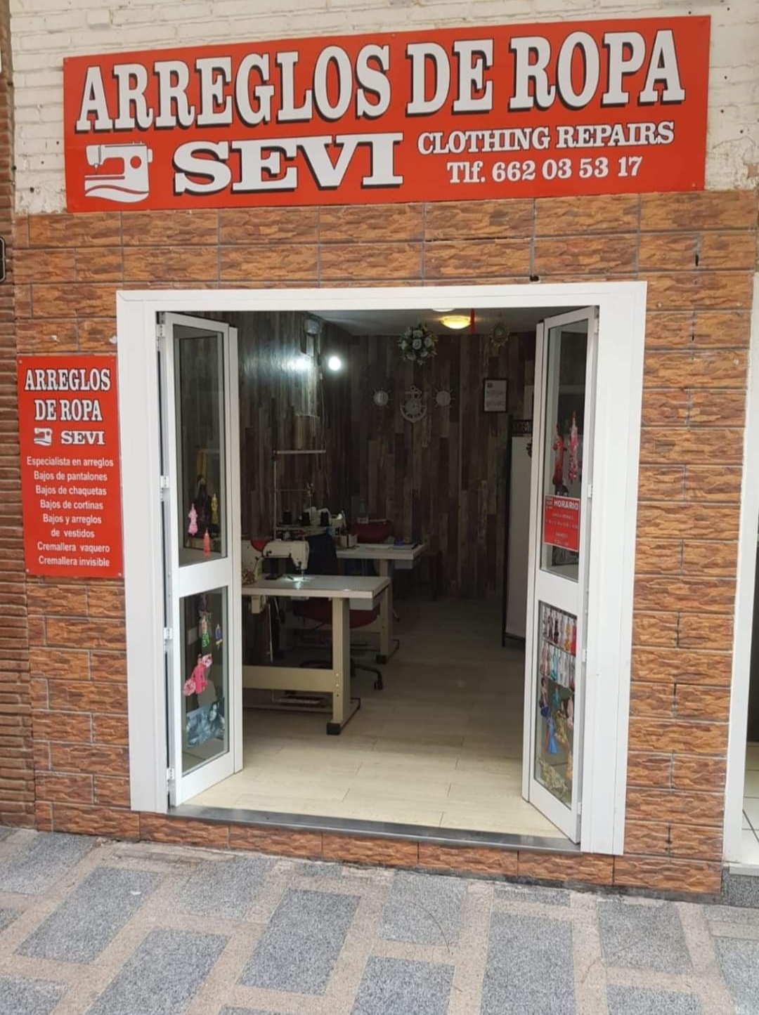 Arreglos de Ropa Sevi