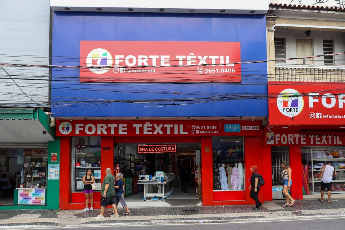 A Forte Têxtil - Máquinas de Costura Industriais, Tecidos e Acessórios Para Valorizar Sua Criação