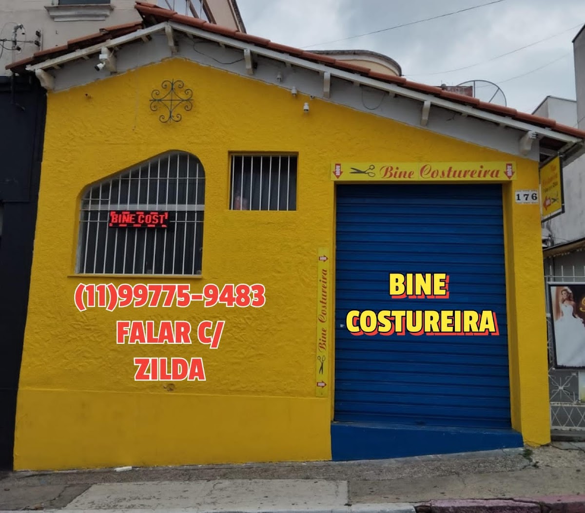 Atbine Costureira Endemos de Segunda A Sesta das 8 Sa 18 Horas