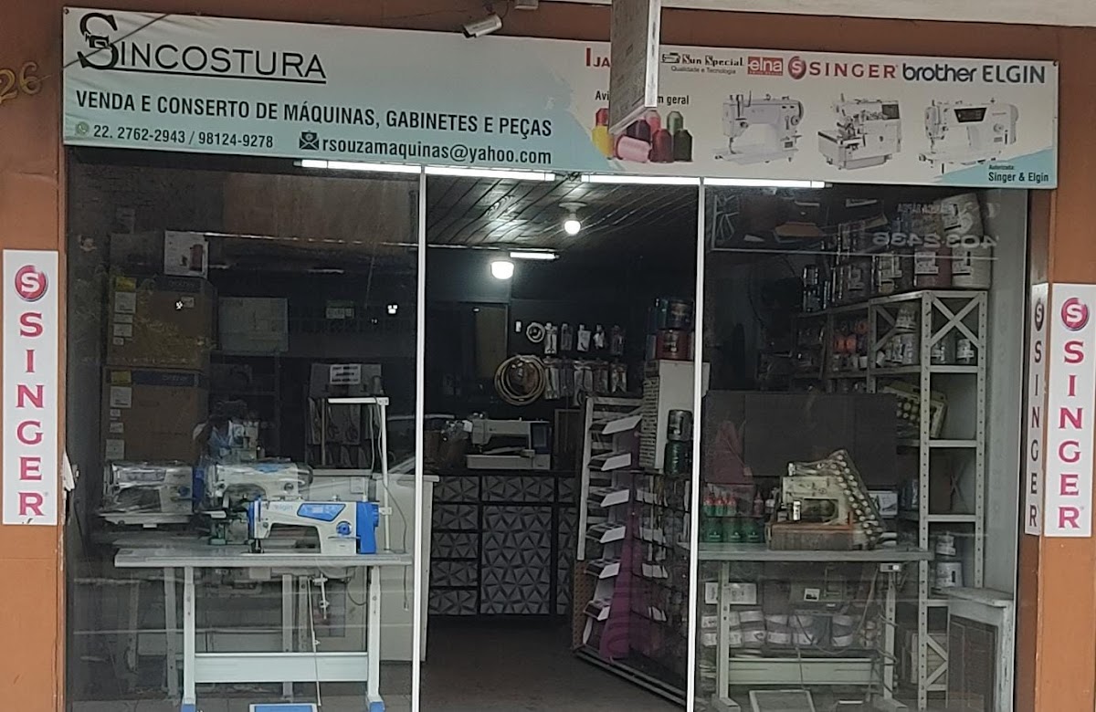 Sincostura Máquinas de Costura e Bordado